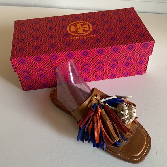Tory Burch MILLER TASSEL SLIDE - Picture 7 of 11